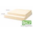 thumbnail image 7 of Oliver & Smith Premium 2-Inch GOLS Certified Natural Latex Mattress Topper, Firm Support and Breathable Twin XL Size Bed Topper for Pressure Relief, 7 of 7
