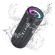 thumbnail image 2 of Bocina Bluetooth Portátil Impermeable BLOOSOM Con luces RGB negro, 2 of 5