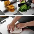 thumbnail image 6 of Titanium Cutting Board for Kitchen,100% pure Titanium Cutting Board for Kitchen,Easy to Clean–Hygienic,Durable, and Safe,Perfect Size Use for Cutting Meats,Fruits And Vegetables(S), 6 of 14