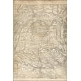 thumbnail image 1 of 24"x36" Gallery Poster, map of Maryland and Virginia 1862, 1 of 1