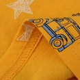 thumbnail image 6 of Hiijoy Infant Boys T Shirt Excavator Print Short Sleeve T-Shirt, Yellow, 6 of 7