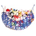 thumbnail image 1 of Red de almacenamiento de animales de peluche YKBU de 152 x 38 cm para colgar en la pared, 1 of 8