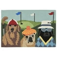 thumbnail image 2 of Liora Manne Frontporch Putts & Mutts Indoor Outdoor Area Rug Multi, 2 of 4