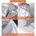 thumbnail image 3 of 2Pcs Hair Cutting Cape And Beard Bib, Haircut Cape Hair Catcher For Adults/Kids, Beard Catcher Apron For Shaving And Trimming With 2 Suction Cups, 3 of 5