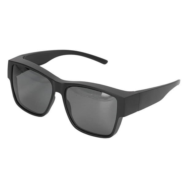 Sunglasses Over Glasses, Lightweight Sunglasses Fit Over Glasses Easy To  Wear Non Slip UV Resistance Black For Summer 