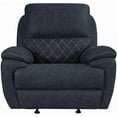 Variel Glider Recliner Blue - Walmart.com