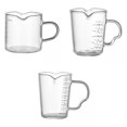 thumbnail image 1 of Taza de leche de medición de de café de 3 piezas, taza té de esca cra Baoblaze tazas medidoras, 1 of 8