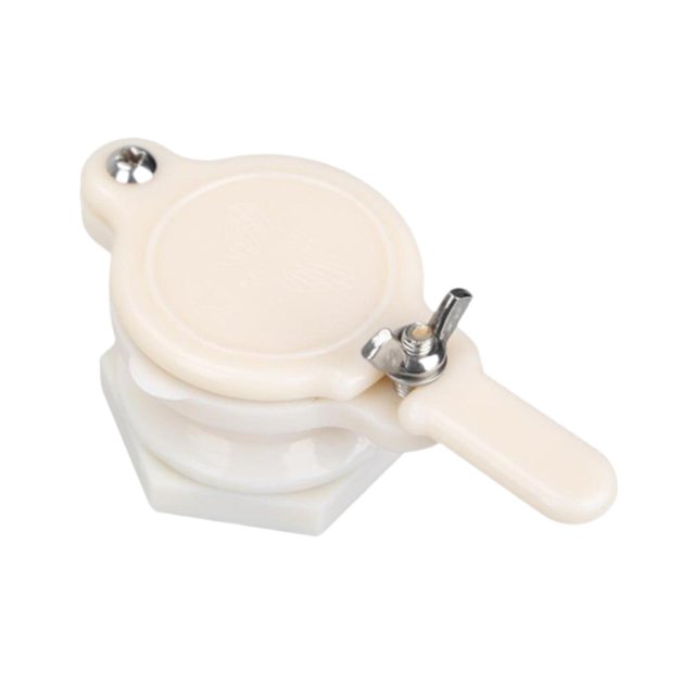 Válvula de compuerta para miel, herramienta para colmena de abejas, extractor de miel, separador de miel. Blanco
