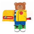 thumbnail image 1 of Melissa & Doug Soft Activity Baby Book - Dress Up Bear, 1 of 4