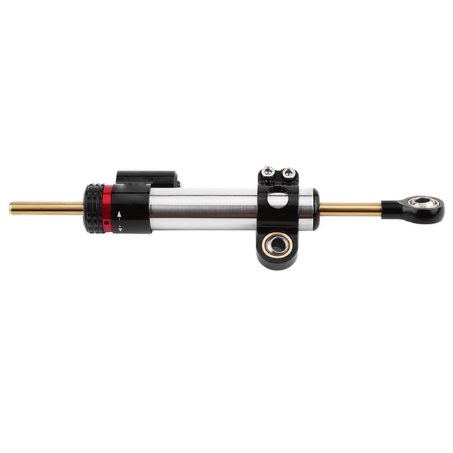 Amortiguador de dirección, amortiguador de dirección universal de aluminio para motocicleta, amortiguador de dirección de aluminio, amortiguador de dirección universal de grado profesional