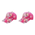thumbnail image 3 of Maytalsory 1/2/3/5 Comfortable Ball Cap For Women - Fashionable With Sun Protection Universal Size rose red 2PCS, 3 of 6