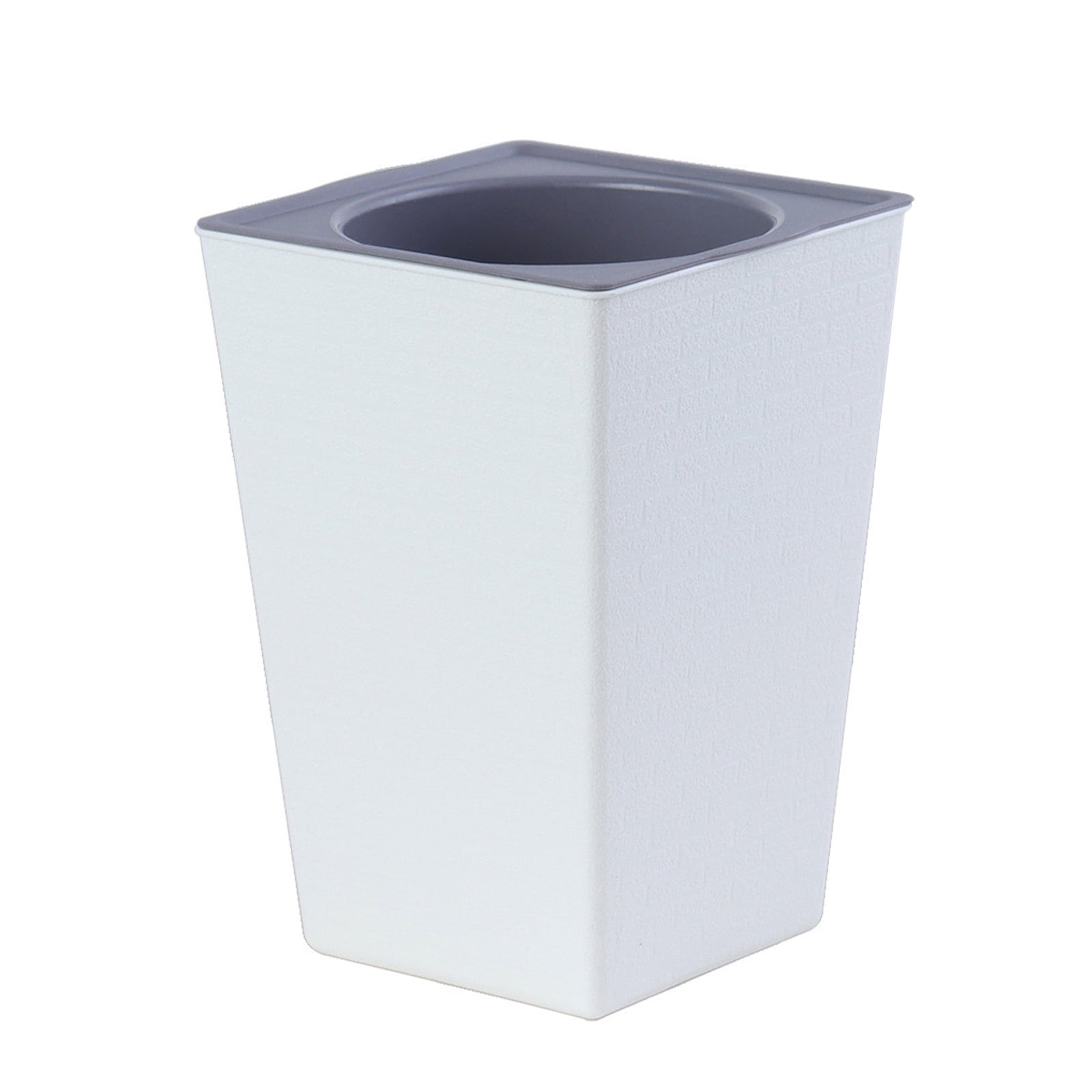 4PCS Outdoor Indoor Planter Pots - 17.2 Inch Tall Flower Pot with Drainage, Modern Pedestal Planters for Front Porch, Balcony, Deck, Large Decorative Pots for Trees, Flowers &