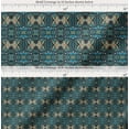 thumbnail image 2 of Soimoi Cotton Poplin Fabric Leaves & Paisley Ethnic Print Fabric by The Yard 56 Inch Wide, 2 of 7