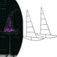 thumbnail image 2 of 2 Piezas de Calabaza de Halloween/Sombrero de de Alambre de Metal para Halloween, Navidad, Manualidades de Bricolaje, Decoraciones de Puerta de Pared de Año, 2 of 5