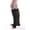 Black, variant on Allegro 20-30mmHg Essential 19 Sheer Support Open Toe Compression Sock - Unisex, Open Toe, Knee High Support Stockings