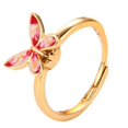 thumbnail image 1 of Finger Ring Butterfly Fashion - Anxiety Relief Fidget Ring Jewelry, 1 of 2