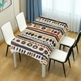 thumbnail image 4 of Yayeee Tablecloths 60" x 108" Rectangle Wrinkle Resistant Party Table Cover, Black Abstract Dots, 4 of 8
