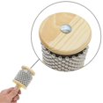 thumbnail image 3 of Dia.2.5'' Wooden Cabasa Hand Shaker Children Percussion Instrument Preschool Teaching Tool (s), 3 of 3