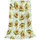 thumbnail image 2 of Fotbe Avocado Doing Sport Manta de Franela Acolchonada con Estampado, Súper Suave y Esponjosa, Extra Grande para Sofá, Cama, Uso Todo el Año-80"x60", 2 of 7