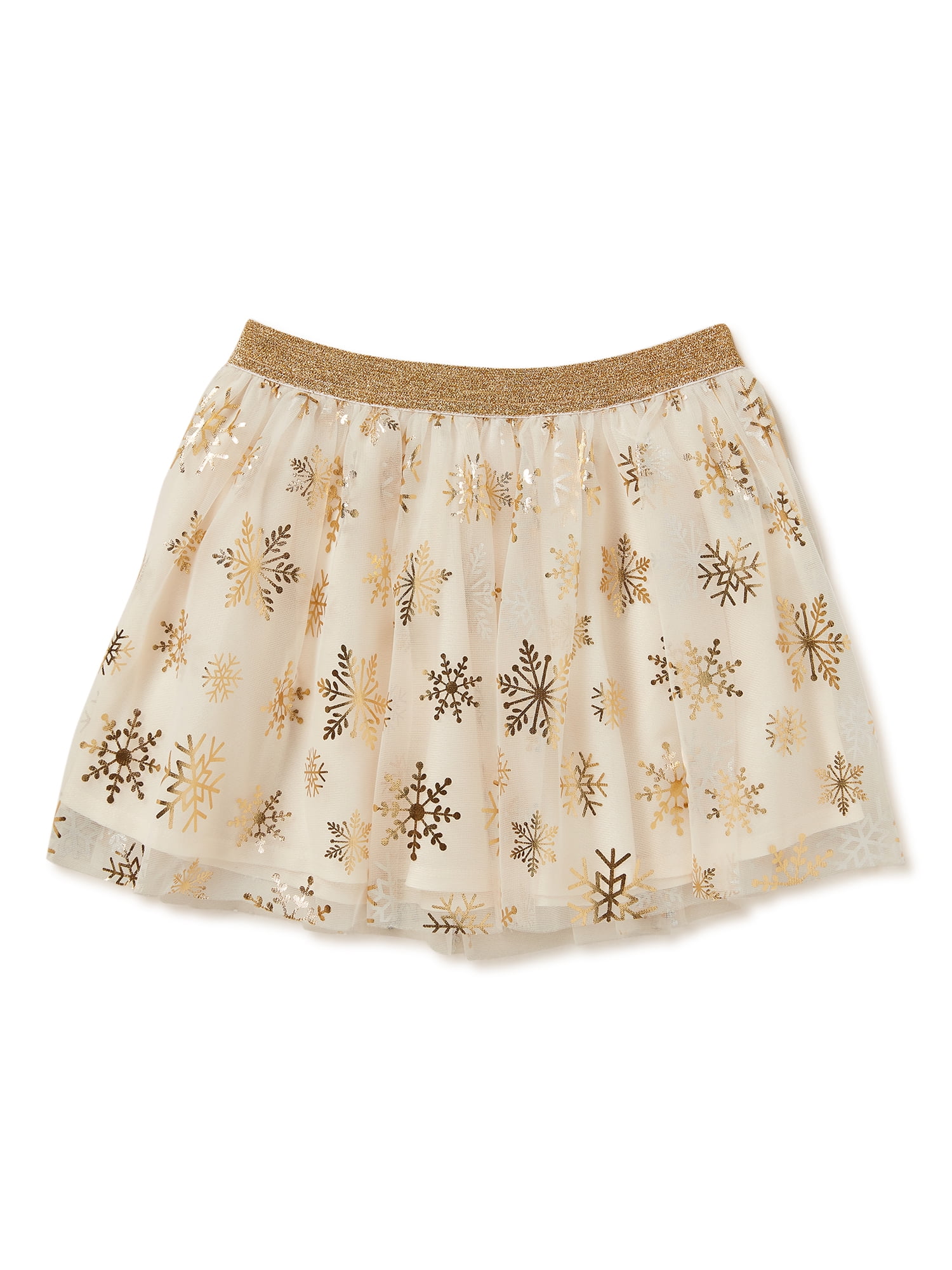 Holiday Time Baby and Toddler Girls Christmas Tutu Skirt, Sizes 12 Months-5T