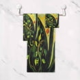 thumbnail image 5 of Wobogo Black Cat with Vines Ultra Soft 3 Pack Cotton Towel Set Includes 1 Bath Towel 1 Face Towel and 1 Washcloth for Everyday Use Lightweight and Compact, 5 of 8