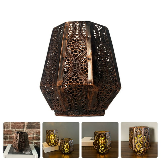HEALEEP 1Ud De Hierro Vintage Estilo Marruecos Para De Salón Y Banquetes