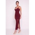 thumbnail image 2 of Women's Metallic Detail Cutout Knit Maxi Dress, 2 of 3
