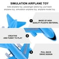 thumbnail image 2 of Miangastore 12 Pcs Jouets d'Avion pour Enfants en Plastique à Rétrofriction Jouets d'Avion de Passagers Modèles d'Avion de Simulation Jouets (Couleur Aléatoire), 2 of 8