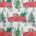 thumbnail image 1 of oneOone Velvet Red Fabric Merry Christmas Sewing Craft Projects Fabric Prints By Yard 58 Inch Wide, 1 of 5