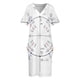 thumbnail image 3 of Unit-vestido holgado con bolsillos para mujer vestidos de graduación Verano, 3 of 6