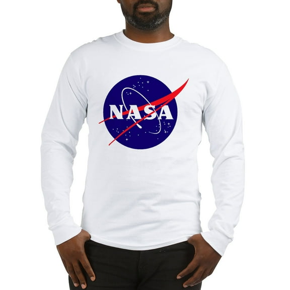 CafePress - NASA Meatball Men's Long Sleeve T Shirt - Unisex Cotton Long Sleeve T-Shirt