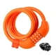 thumbnail image 4 of Candado de Bicicleta con Contraseña Equipo Portátil Universal 120cm 4 dígitos Códigos Candado para Naranja, 4 of 8