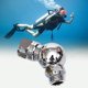 thumbnail image 4 of Adaptador de manguera giratoria Regulador de buceo, actividades subacuáticas al aire libre Agua 57  degree Cola Adaptador regulador, 4 of 8