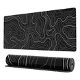 thumbnail image 5 of Mouse Pad Impermeable Mapa Topográfico 800x300x3mm Eo Safe Imports Negro, 5 of 5