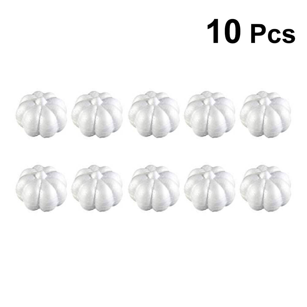 Hemoton Pumpkins Fake Pumpkin Lifelike Carvable Carving White Hobby