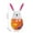 Orange, variant on Inflatable Easter Bunny Egg Balloon - Outdoor Yard Decoration Bunny Egg Lawn Ornament, Inflating Easter Decor for Garden and Party Display