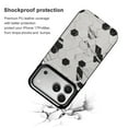thumbnail image 4 of Wallet Case For Apple iPhone Air / 17 Pro / 17 Pro Max Series with Card Holder, PU Leather Kickstand Card Slots Screen Protector Included For iPhone 17 Series, Marble Mosaic Tile, 4 of 8
