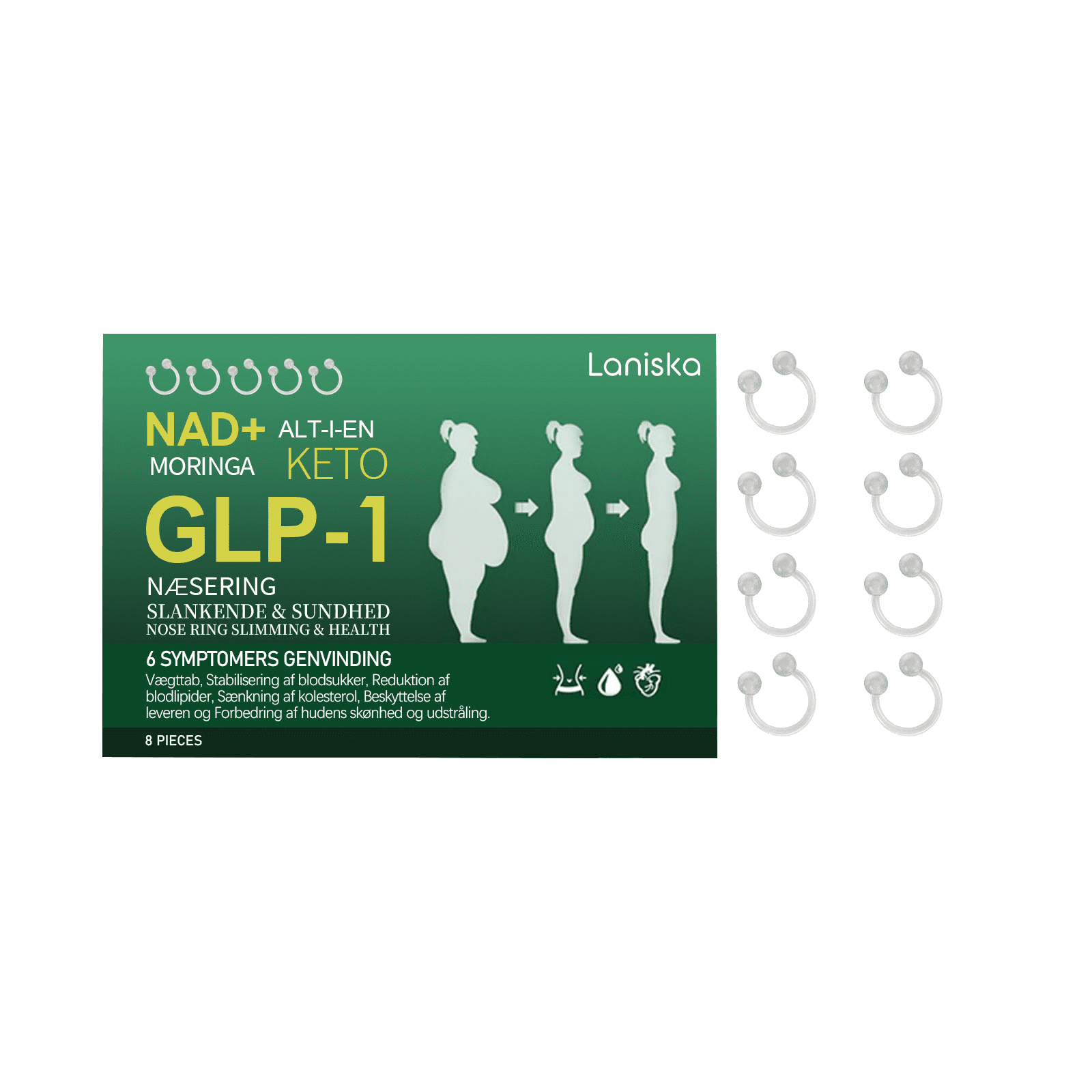moringa nad+ glp 1 ZNNGRNJE The Glp-1 Body Care Nose Ring Is Gentle, Comfortable And  Lightweight, Allowing For A Well-Defined Figure. Wear The Nose Ring Daily  XZY718-3293