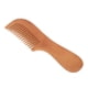 thumbnail image 1 of Peine para desenredar el cabello, peine para barba de madera de durazno Peine para barba de madera de durazno Peine para peinar el cabello Compacto y liviano, 1 of 14