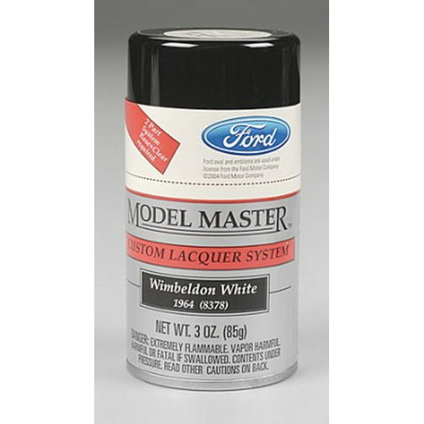 Testors Model Master Lacquer Spray Paint Wimbeldon White