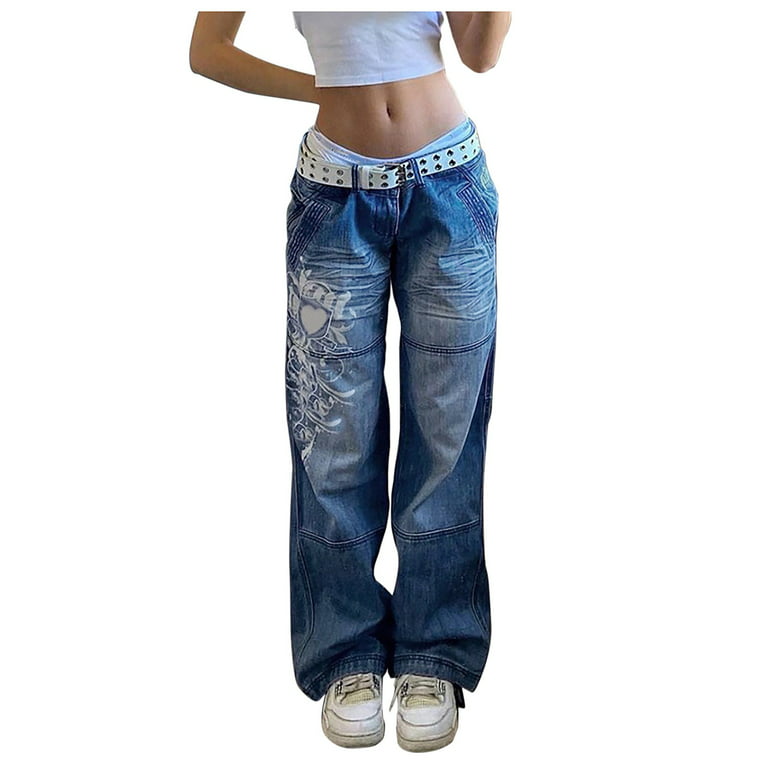 fvwitlyh Tummy Control Jeans for Women Women's Lift Super Comfy Stretch  Denim Skinny Jeans 