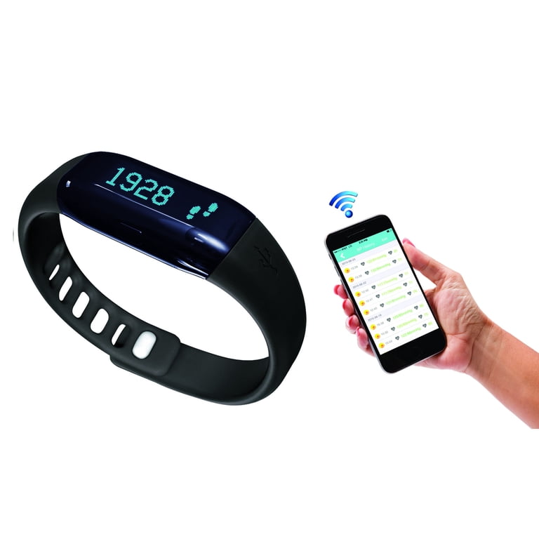 Zewa® Fitness Activity Tracker, Heart Rate Monitor, Free Pro App