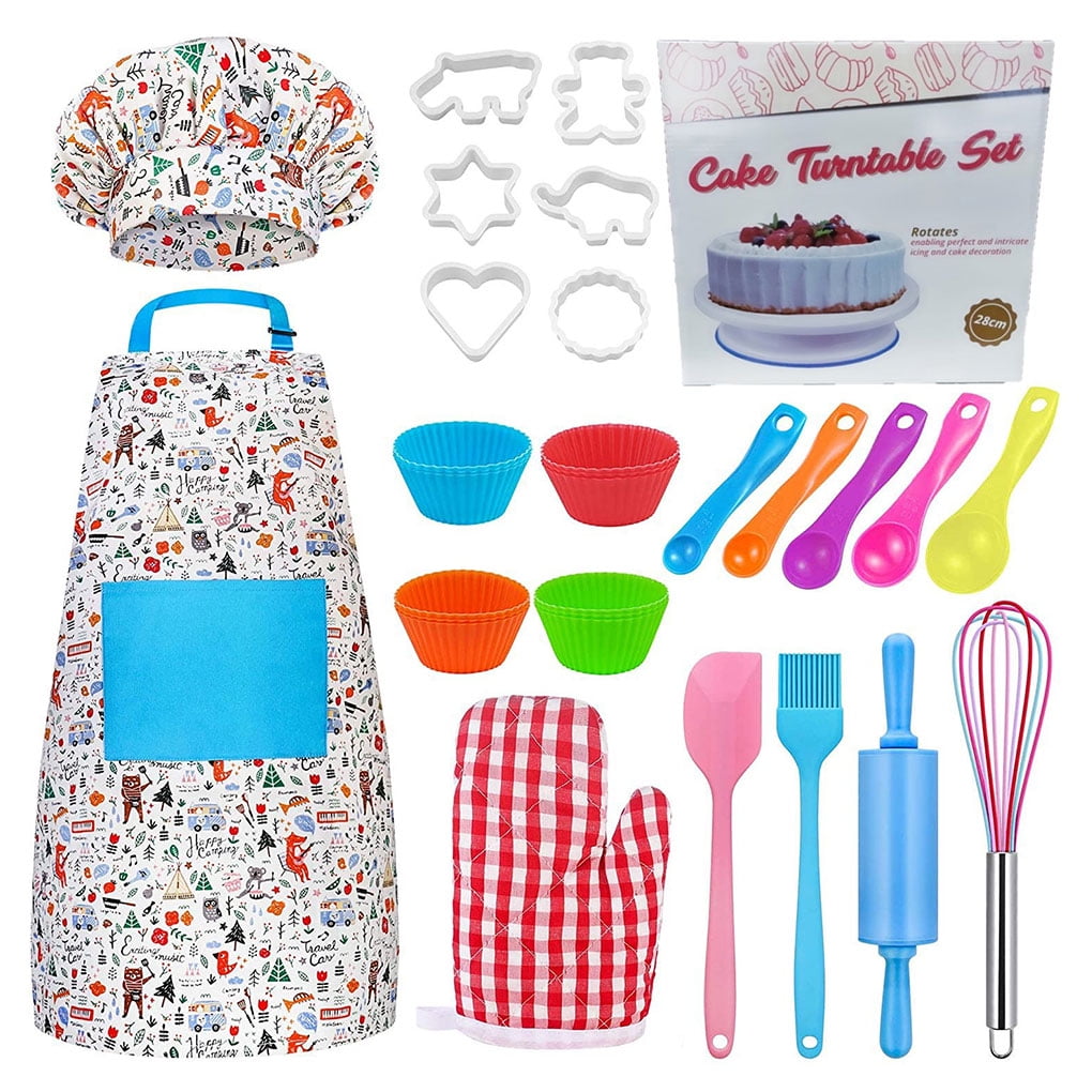 Life-Tandy Kitchen Play Set and Foods for Kids and Toddlers Pretend Pots Pans and Dishes with Little Foods Utensils and More Perfect for Pretend Play Boys and Girls Pink 