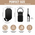 thumbnail image 4 of BlinkLLX 4 Set Black Self Adhesive Metal Tapestry Wall Hanging Clips for Rugs, 4 of 6