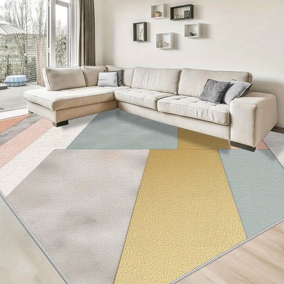 6.5'x10' floor mat for carpet thick carpet for living room area rug fluffy area rug large large area rug for bedroom