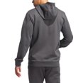 thumbnail image 3 of adidas Men�s Regular Fit Kangaroo Pockets Hoodie - Gray (Gresix), X-Large, 3 of 5