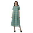 thumbnail image 1 of Moomaya Robes d'Été pour Femmes Imprimées Grande Taille en Coton Flex Robes pour Dames, 1 of 5