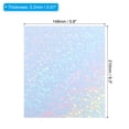 thumbnail image 2 of Unique Bargains A5 Holographic Cardstock, 10 Pack Metallic Iridescent Mirror Paper Sticker Foil Board, Style 5, 2 of 6