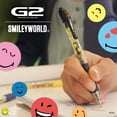thumbnail image 3 of Pilot, G2 Premium Gel Pens, G2 | SmileyWorld® Collection, Fine Point 0.7 mm, Assorted Ink, 5 Count, 3 of 8
