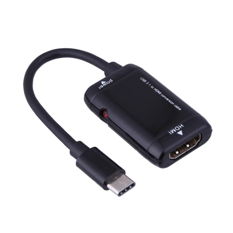 1080P MHL USB 3.1 Type C Male to HDMI Female HDTV Adapter Cable for LeTV Useful 